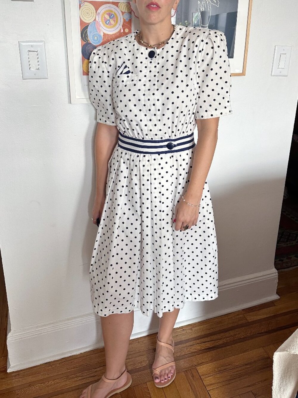 Vintage 90’s R.E.O. Originals Polka Dot Dress